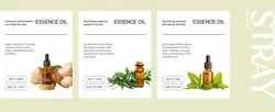 Cosmetics and Personal Care Product Showcase - Minimalistic Style for Facial Care