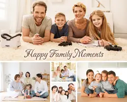 Non - Marketing Happy Family Photo Collage