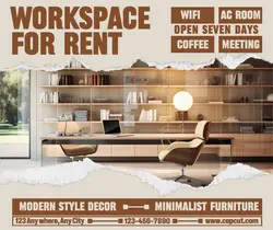 Household Workspace Rental Facebook