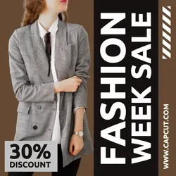 Fashion Week Sale - Instagram Post