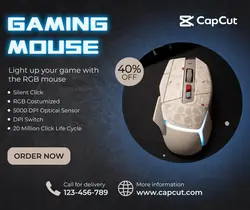 Gadget Gaming Mouse Facebook Post