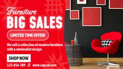 Furniture Big Sales Facebook Cover