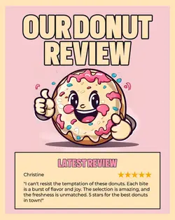 Food Donut Latest Review Instagram Post
