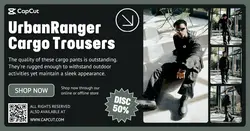 Fashion Cargo Pants Promotion Facebook Ads