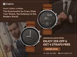 Electronics Smartwatch Promotion