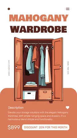 Furniture Product Special Offer Tiktok Post