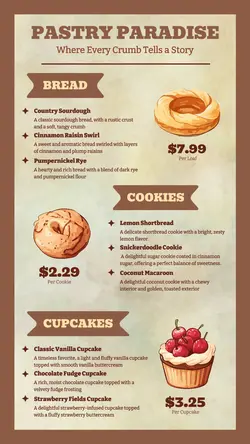 Bakery Menu Promotion for Instagram Story