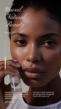 Beauty & Personal care Product display Detail Presentation