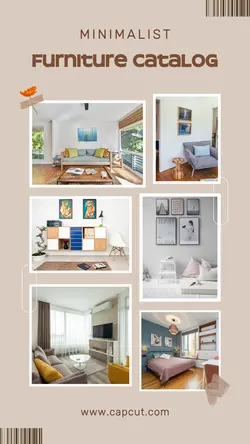 MINIMALIST FURNITURE CATALOG INSTAGRAM POST