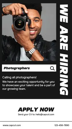 Job Vacancy introduction Instagram Story