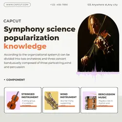 Education Symphony science Show Minimalist 