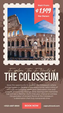 Other The Colosseum Travel Service Instagram Story