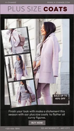 Plus Size Coats Sale Promotion Tiktok