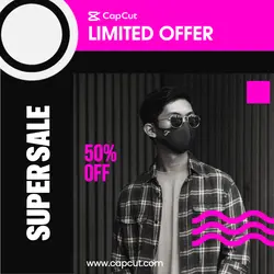 Super Sale for Men - Instagram Post