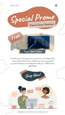 Technology Smart Assistant Promo Instagram Story
