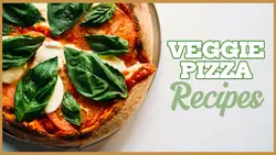 Youtube Thumbnail Vlog Food Veggie Pizza