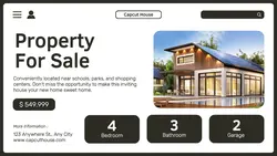 Property for Sale Promotion Twitter Post