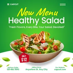Food & Beverage Salad Promotion