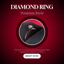 Diamond Ring Promotion Instagram Post