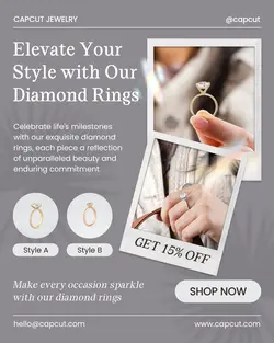 Fashion - Jewelry Diamond Rings Promotion