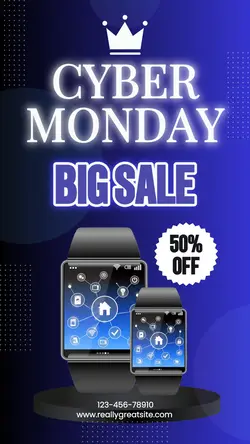Cyber Monday Watch Promo Instagram Story
