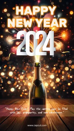 Happy New Year Instagram Story