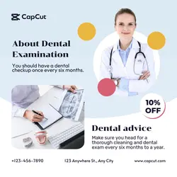 Medical Dental checkup Promotion Simple