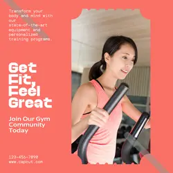 Workout & Fitness Invitation