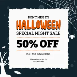 Special Sale Halloween Instagram Story