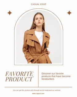 minimalist favorite product instagram potrait