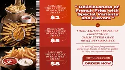 French Fries Flavors Promotion Twitter Post