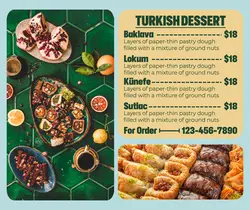 Food Turkish Cuisine Dessert Facebook