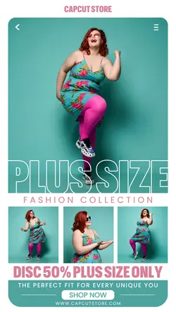PLUS SIZE FASHION STYLE STORY