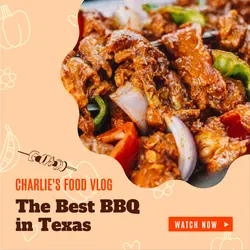 The Best BBQ in Texas Youtube Thumbnail 1:1