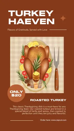 Thanksgiving Sale Tiktok Post