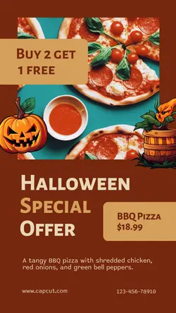 Halloween Special Offer Tiktok Post