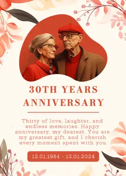 Non-Marketing Anniversary Card
