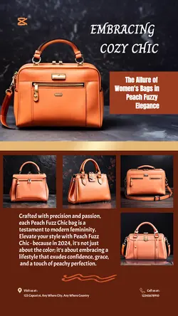 Fashion Industry, Display Product, Peach Bags