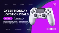 Cyber Monday Electronic Promotion Facebook AD