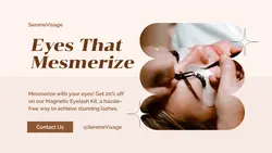 Beauty Sale Eyelash Kit Facebook Cover