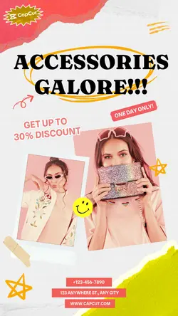 Fashion Industry Accessories Galore IG Story