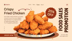 Food Promotion Sale Twitter Post