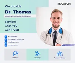 Medical drugs Personal promotional show simple