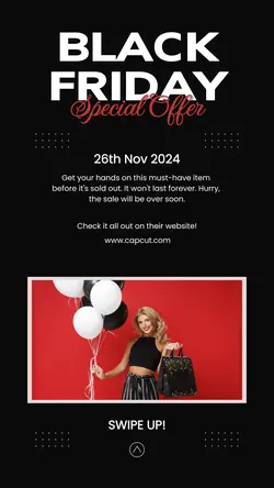 Fashion Black Friday Sale Instagram Story