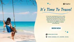 travel service twitter post