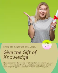 Education and training Gift