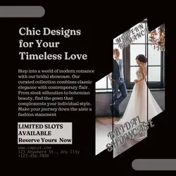 Bridal Fashion Promotion Instagram Post
