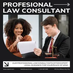 Business Legal Consultant Services Instagram Post