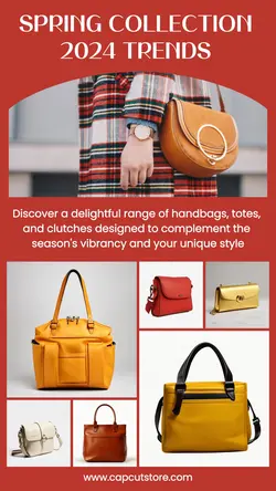 Fashion Bags Collections Product Display
