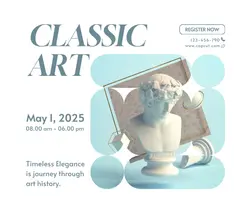 Art Exhibition Facebook Post